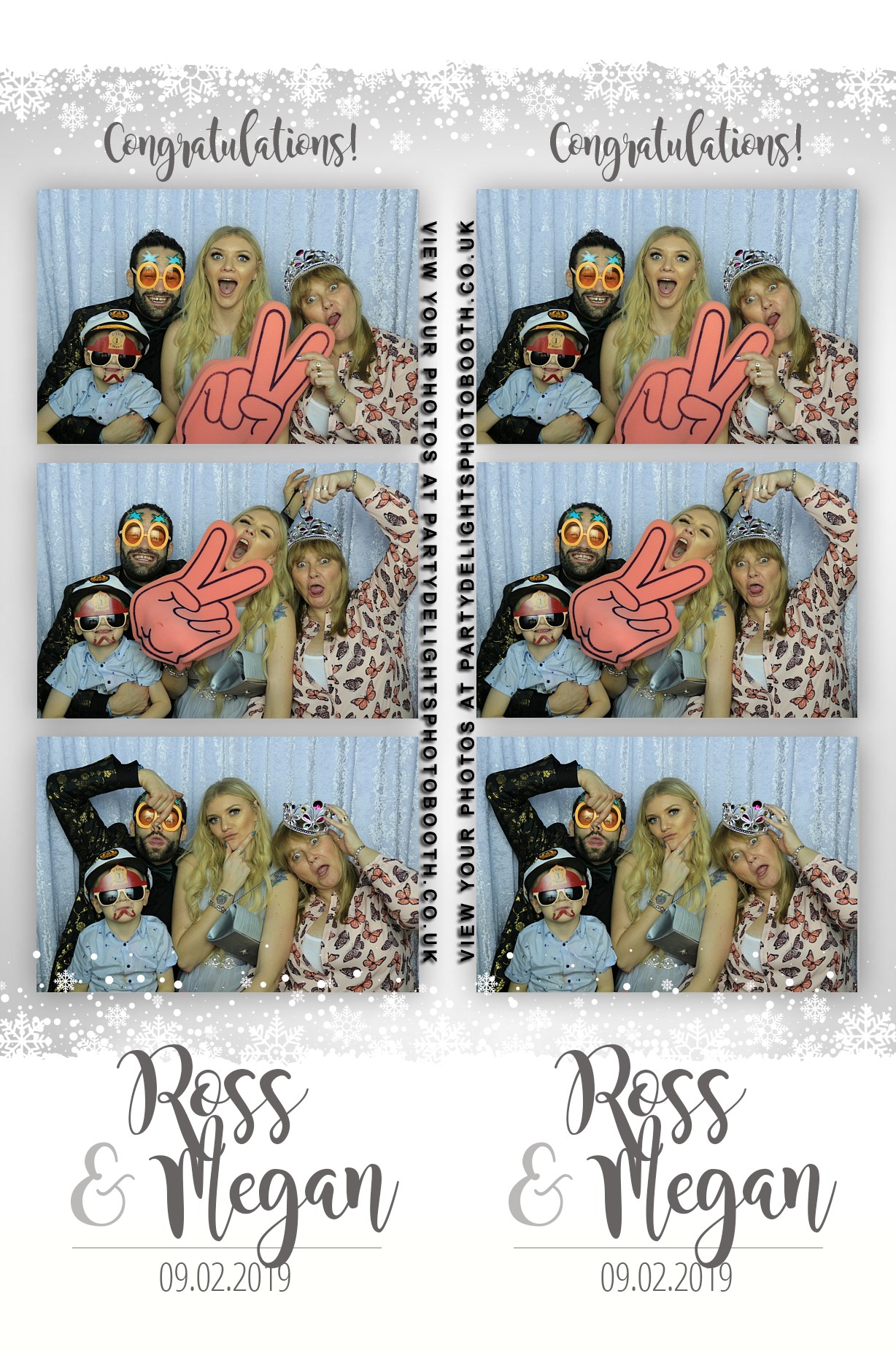 Ross and Megan’s Wedding - Prints | View more photos from the event at gallery.partydelightsphotobooth.co.uk/u/PartyDelightsPhotoBooth/Ross-and-Megan’s-Wedding-Prints